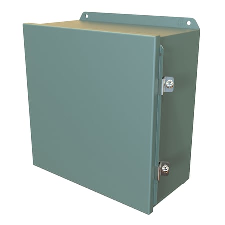 N4,12 J Box Hinged, 12x12x6, Steel/Gray